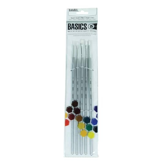 Liquitex® BASICS 5 Brush Pack